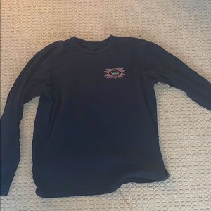 vans long sleeve tee